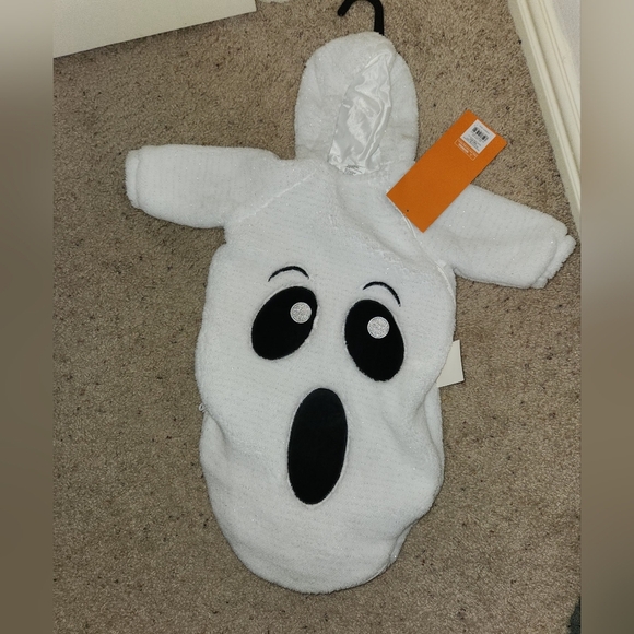Hyde & Eek! Infant Baby Ghost Costume 0-6months - Picture 2 of 2